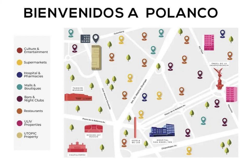 مدينة مكسيكو Hotel Pm Polanco المظهر الخارجي الصورة